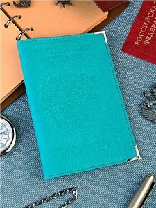 YW-55 Обложки на паспорт загран с металл.уголками