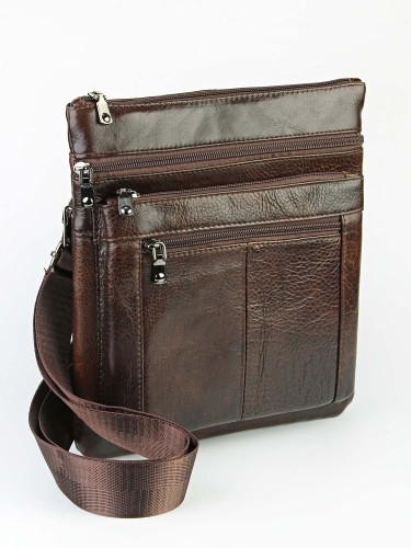 YO Сумка мужская "5801" б/н (нат.кожа) 