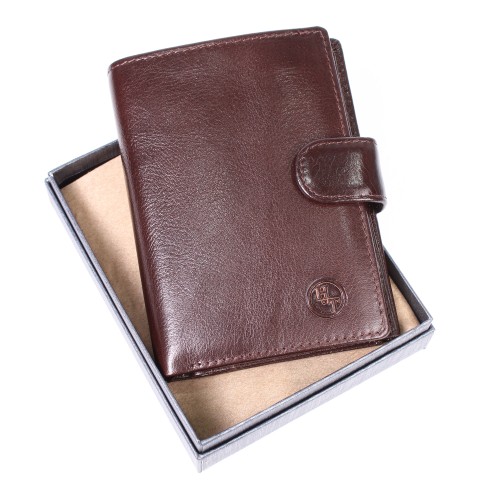 YK  Портмоне мужское 3В1 HT 93-208-3104-5  (нат. кожа) 