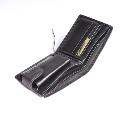 YK  Портмоне мужское HT 208-R0613 (нат. кожа)