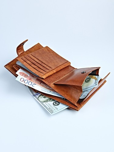 YK  Обложка для документов 3в1 "PY-001-253" (нат.кожа) 