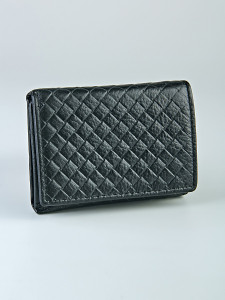 YK Мини-кошелек мужской "5005" ( плетеный/нат.кожа)