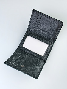 YK Мини-кошелек мужской "5005" ( плетеный/нат.кожа)