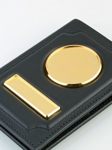 Металлические вставки VIP с линзами в комплекте (под золото ) 